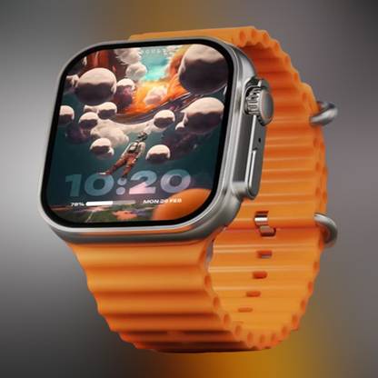 KadWaniya T800 Ultra Smart Watch With Wireless Charging Smartwatch