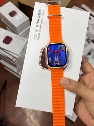 YAROH A25_S8 ultra Smartwatch: Maps, Socials, YouTube, Sports, Calling, Extra Band Smartwatch