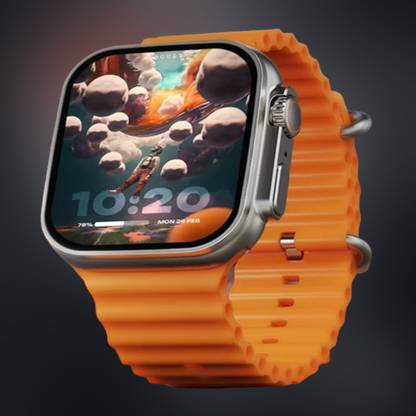 KadWaniya T800 Ultra Smart Watch With Wireless Charging Smartwatch