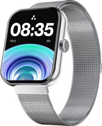 Ambrane Wise Eon Max with 2.01' Lucid display, BT Calling, customisable watch face Smartwatch