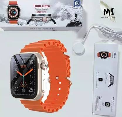 zora T800 Black Ultra Smartwatch , Calling Smartwatch With Bluetooth Technology Smartwatch