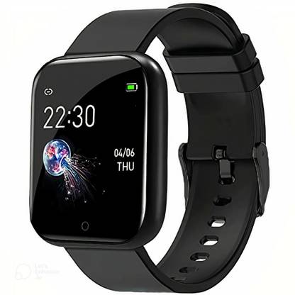 MDKE Watch S3 (Touch Sensor, Call & Message Notifier, 42mm) - with Black Sport Band Smartwatch
