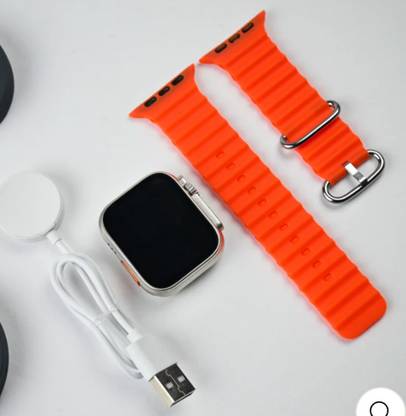 Brockerz T800 smart watch with bluetooth calling wireless charging Smartwatch