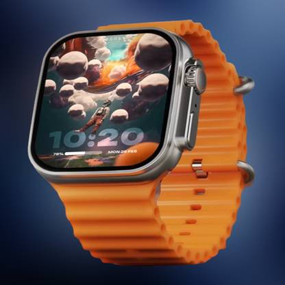 KadWaniya T800 Ultra Smart Watch With Wireless Charging Smartwatch