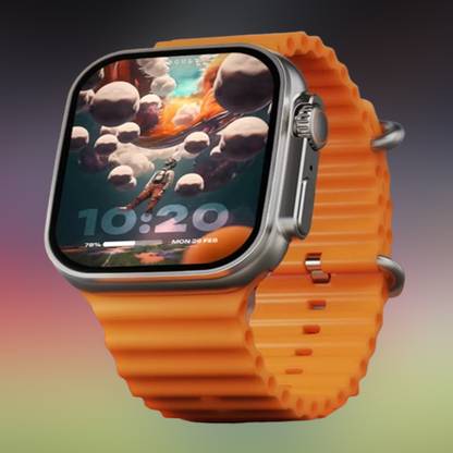 KadWaniya T800 Ultra Smart Watch With Wireless Charging Smartwatch