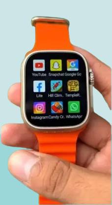 zora T800 Smartwatch Ultra 8 With BT Calling & Fast Charging Smartwatch