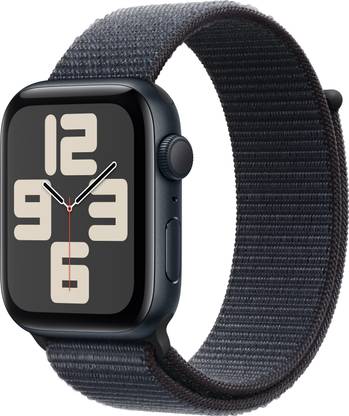 Apple Watch SE GPS 44mm Midnight Aluminium with Ink Sport Loop