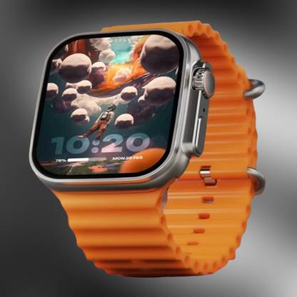 KadWaniya T800 Ultra Smart Watch With Wireless Charging Smartwatch