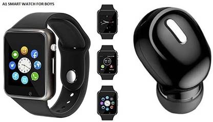 cogear Smart Watch with Camera and Calling for Men All Android & iOS with kaju earbud Smartwatch