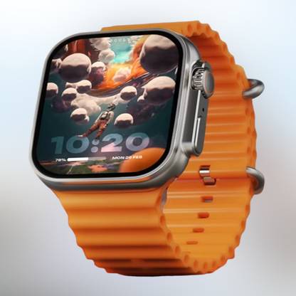 KadWaniya T800 Ultra Smart Watch With Wireless Charging Smartwatch