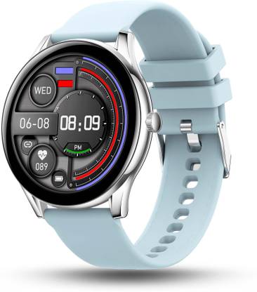 Pebble Cosmos Bold Metallic Smartwatch, 1.39'' Display, 500 Nits brightness, BT Calling Smartwatch