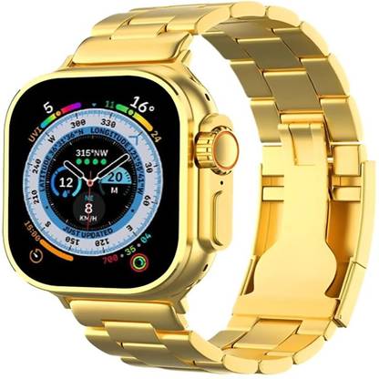 ZIOME X8 Ultra Max Gold Edition Biggest Display Smartwatch