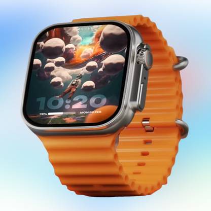 KadWaniya T800 Ultra Smart Watch With Wireless Charging Smartwatch