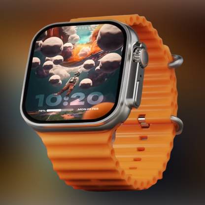 KadWaniya T800 Ultra Smart Watch With Wireless Charging Smartwatch
