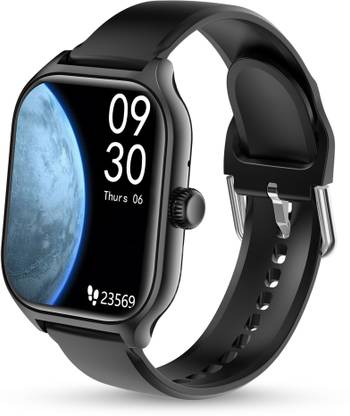 Pebble Vista 1.99" HD Infinite Display, BT Calling, Health Suite, Alarm & Notification Smartwatch