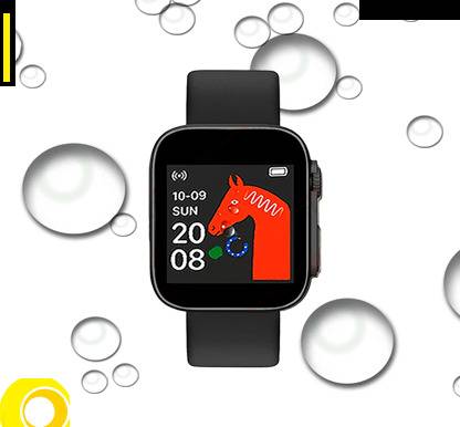 Bashaam UX1038_D20 ULTRA STEP COUNT SMARTWATCH BLACK (PACK OF 1) Smartwatch