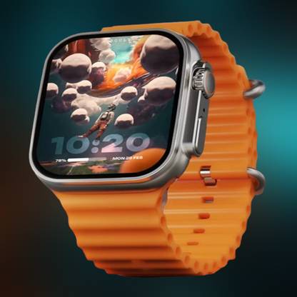 KadWaniya T800 Ultra Smart Watch With Wireless Charging Smartwatch