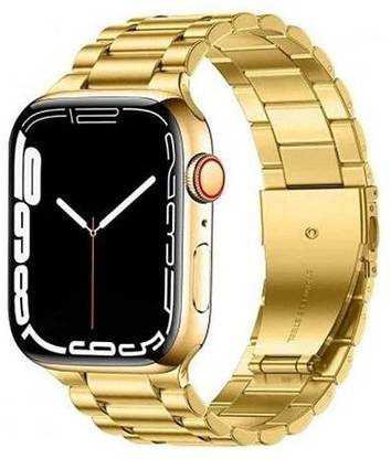 HRYFiNE Series 9 24k Gold BT Voice Call With Allways ON Large Display,Music,Game Smartwatch