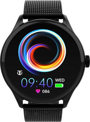 Titan 1.43" AMOLE Display,1000 Nits Brightness,Rotating Crown,BT Calling Smartwatch