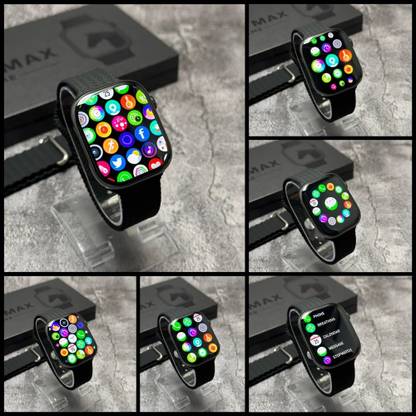 AK ACCESSORIES WS-S9 MAX Series 9 2.2 Inch Amoled Display Premium Smartwatch With Dual Strap Smartwatch