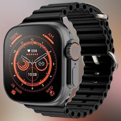 KadWaniya T800 Ultra Smart Watch With Wireless Charging Smartwatch