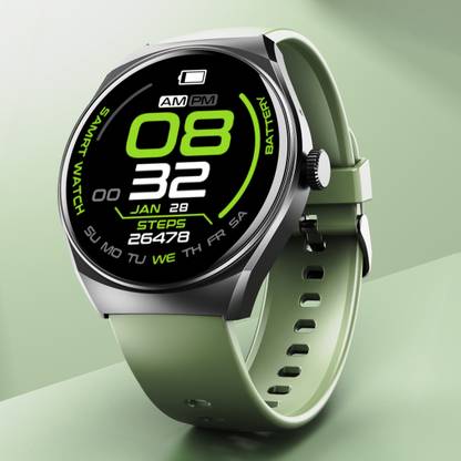 boAt Lunar Seek with 3.53 cm(1.39'') HD Display, Functional Crown & Bluetooth Calling Smartwatch