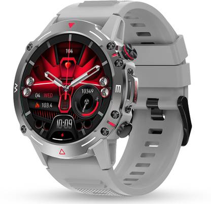 Pebble Cosmos Quest 1.43"AMOLED,Rugged Build, BT Calling,Water Resistant,410mAh Battery Smartwatch