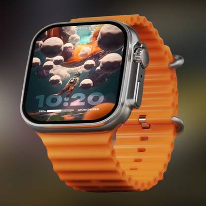 KadWaniya T800 Ultra Smart Watch With Wireless Charging Smartwatch
