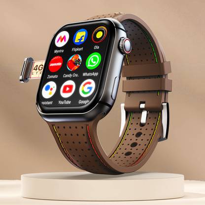Fire-Boltt Dream WristPhone - 4G SIM/LTE/WiFi, Android OS, Play store unlimited apps, GPS Smartwatch