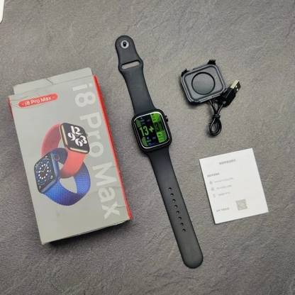 rightex I8 PRO MAX SMART WATCH BT CALLING WORKING CROWN Smartwatch