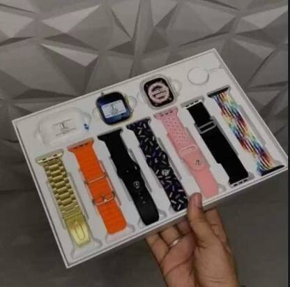 EVAAENTERPRISES I20 Multi Strap Wrist Watch + Earbud Smartwatch