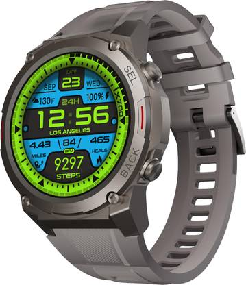 Ciberer Beyond-3 1.43" HD AMOLED 466x466, 400mAh-14 days Battery, Waterproof, BT Calling Smartwatch