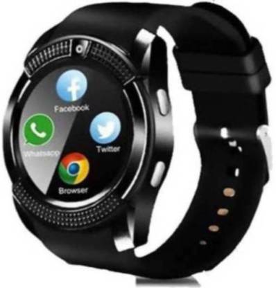 YAROH XYZ41_NY87-V8 MOBILE phone Smartwatch (Black Strap, Regular) Smartwatch