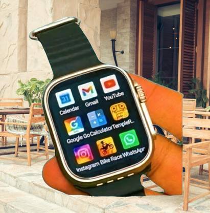 BEST BOOST T800 Ultra black Pro Edition smart watch with WiFi GPS SIM card HD Display Smartwatch