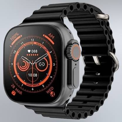 KadWaniya T800 Ultra Smart Watch With Wireless Charging Smartwatch