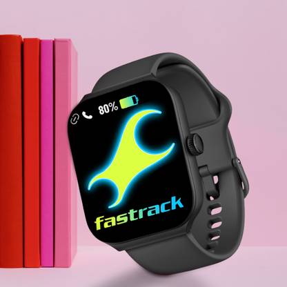 Fastrack Revoltt FS1 Max|Biggest 1.95'' UltraVU Curve Display|BT Calling|100+ Multisports Smartwatch