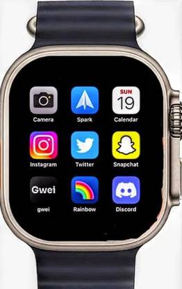 ROBB STARK T800 Ultra 8 Smartwatch With BT Calling & Fast Charging Smartwatch