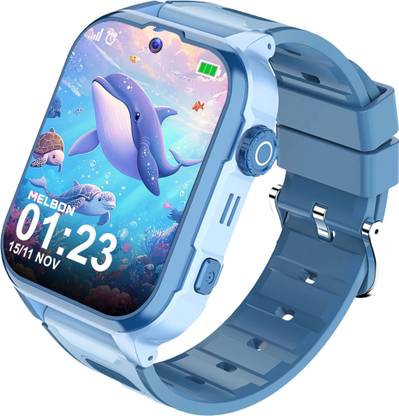 Melbon 4G SmartWatch Specially for girls' safety & Kids GPS Tracker SOS Call Video Call Smartwatch