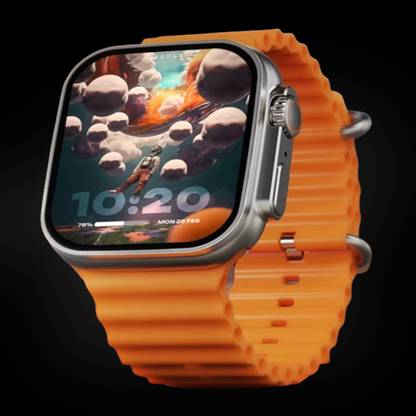 KadWaniya T800 Ultra Smart Watch With Wireless Charging Smartwatch