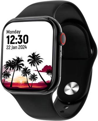 NSP STORE T Series Smart Watch Bluetooth Calling and Fitness Tracker Black Smartwatch Smartwatch