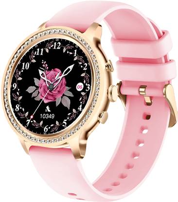 Time Up New Arrival Classy Jewell Design Wireless Charging BT Calling Health & Fitness Smartwatch