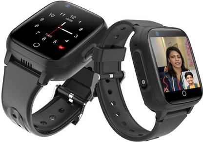 SeTracker Connect2kidz SETRCK4GW Touch Screen Safe Voice & Video Calling Smartwatch- Black Smartwatch