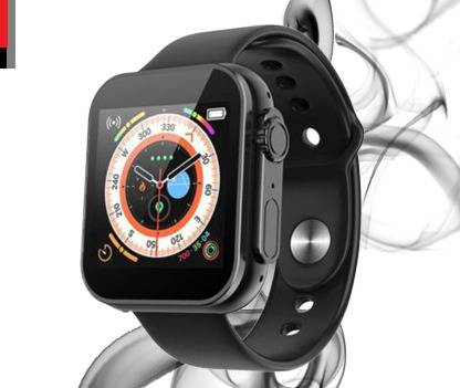 Bymaya A265_D20 ULTRA STEP COUNT SMARTWATCH BLACK (PACK OF 1) Smartwatch
