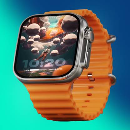 KadWaniya T800 Ultra Smart Watch With Wireless Charging Smartwatch