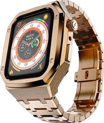 Fire-Boltt Elemento Stainless Steel, 49.5mm (1.95) Display, BT Calling Detachable Case Smartwatch