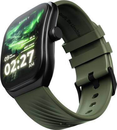 Boult Trail 2.01" 3D Curved HD Display, Working Crown, 190+ Watch Faces, Health Track Smartwatch