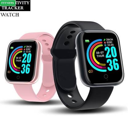 Bymaya D29(A1) ULTRA SLEET TRACKER MULTI SPORTS SMART WATCH BLACK (PACK OF 1) Smartwatch
