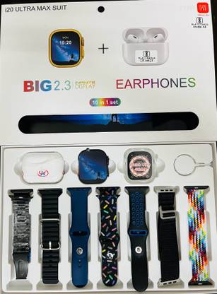 CrownTEC 10+1 ultra + AirPods pro 2 Smartwatch