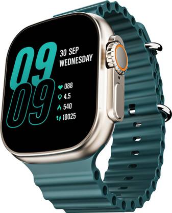 boAt Wave Elevate w/ 4.97 CM(1.96'') HD Display, BT Calling, Functional Crown Smartwatch