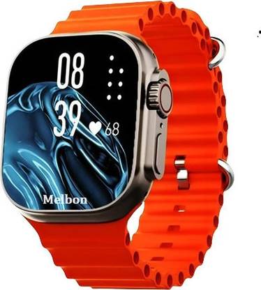 Melbon T800 Ultra BT Calling Watch- Fitpro App - Games, Music AI Voice Ast. with SI-RI Smartwatch